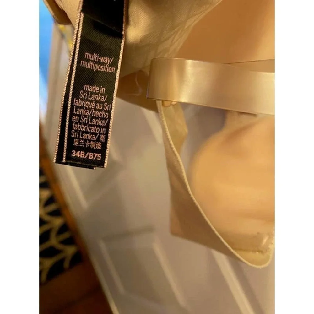Victoria's Secret Mult-position Clear Straps Bra 34B